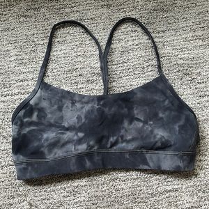 lululemon flow y bra tie dye